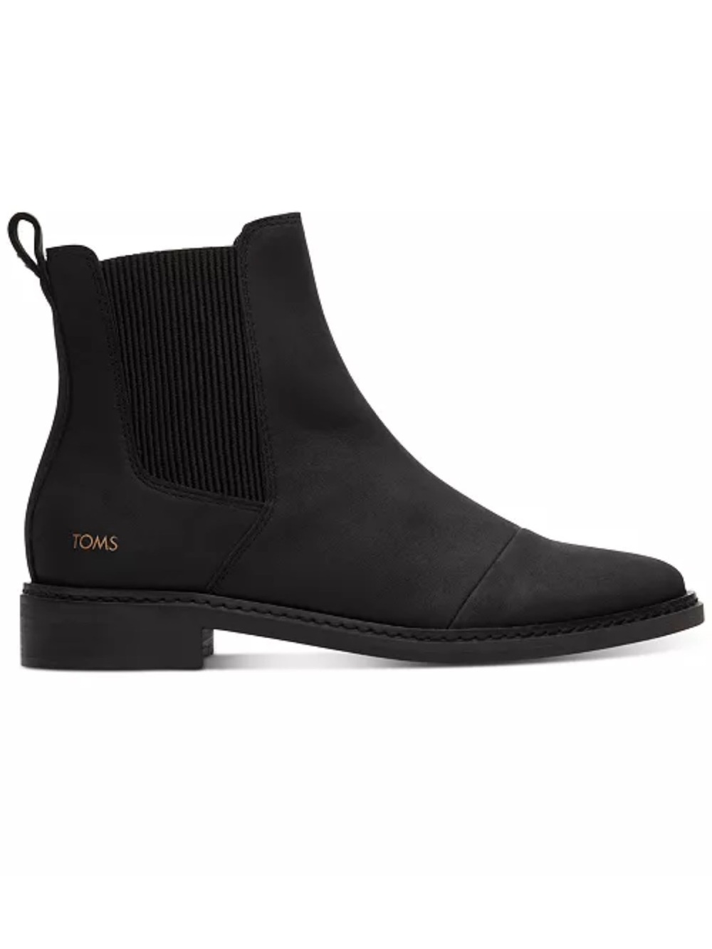 Toms leather chelsea Charlie boots